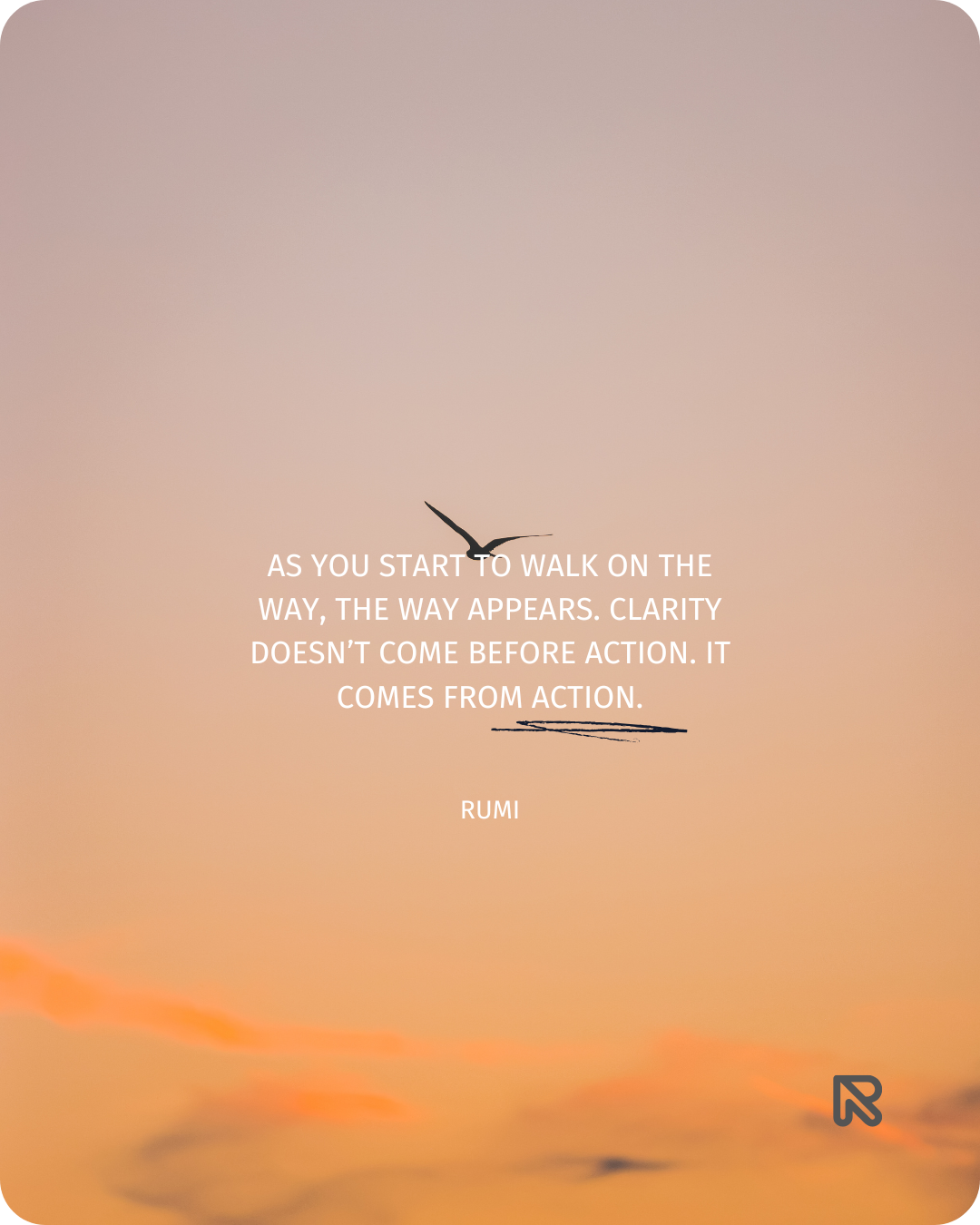 Instagram Post: Rumi Quote