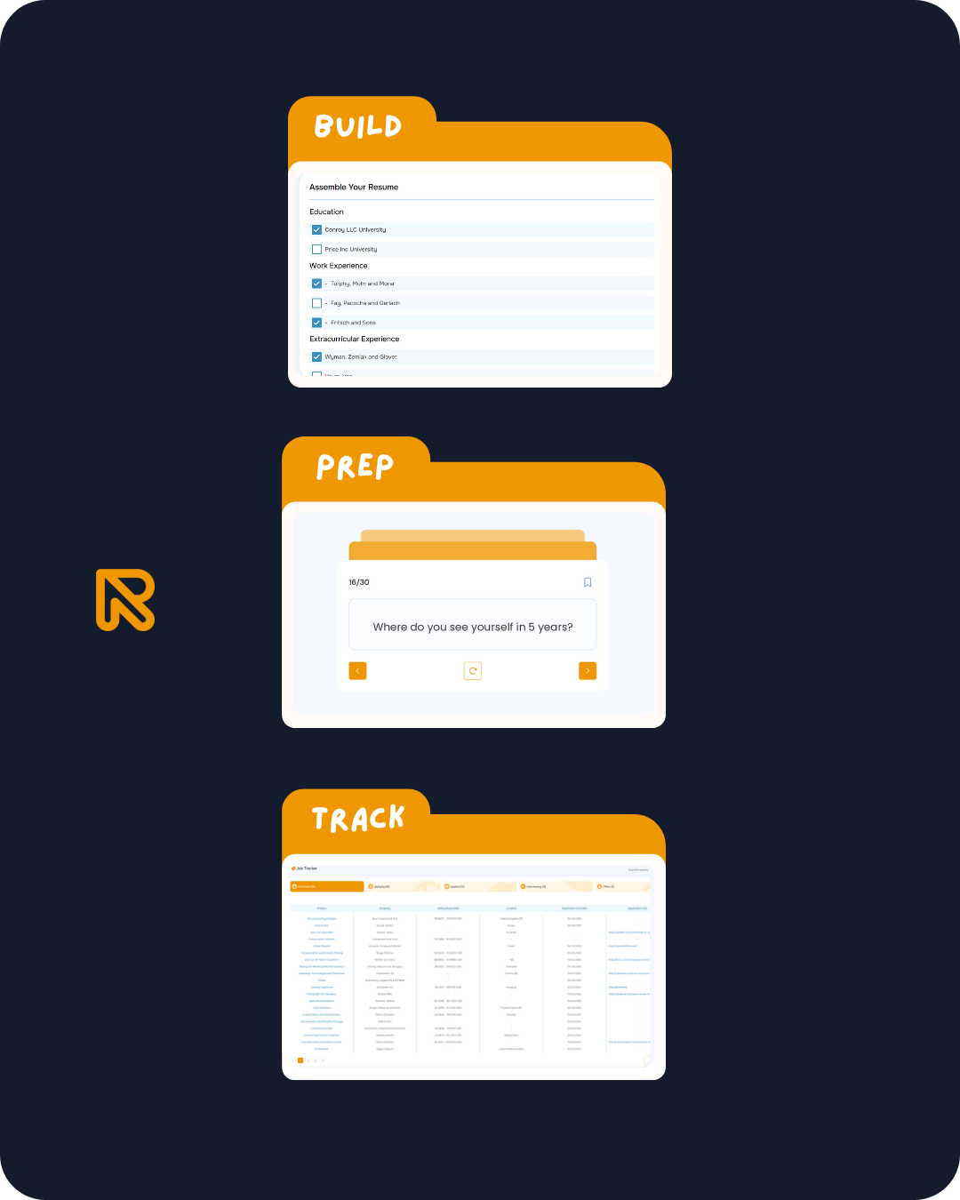 Instagram Post: build apply track
