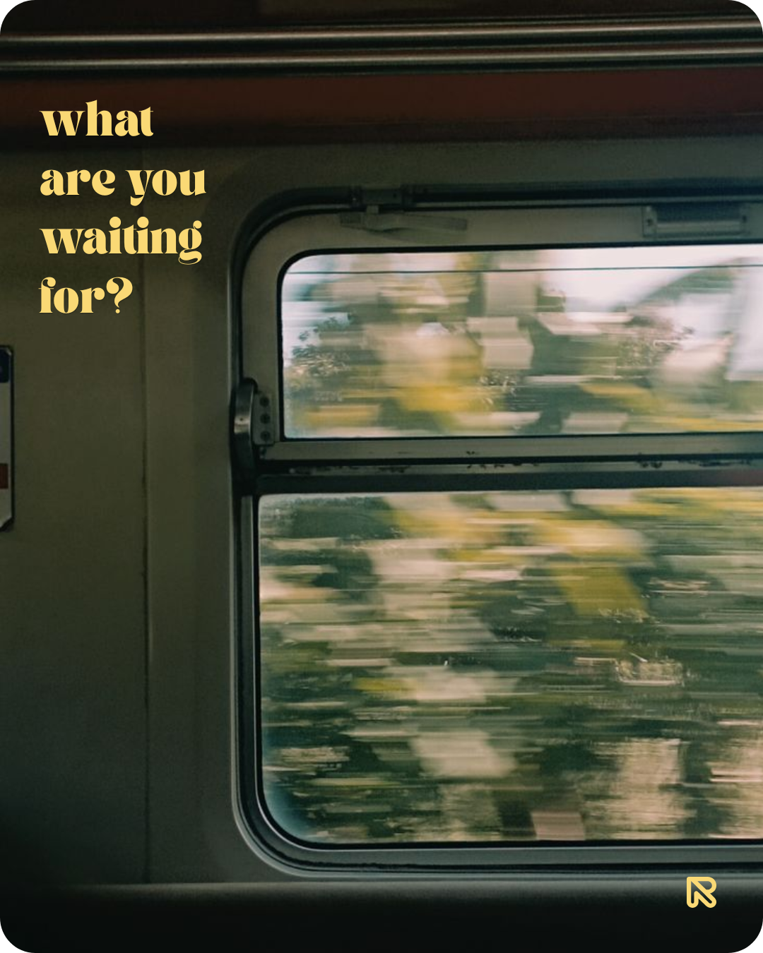 Instagram Post: What are you waiting for?